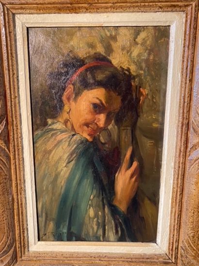 Richard DURANDO TOGO (1910- ?) 
Jeune femme...