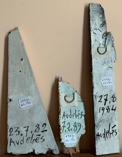 René AUDEBES (1922-1993)
Sans titre
Trois...