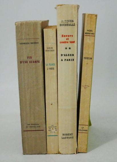 Lot :
- Georges BONNET. 
Fin d’une Europe....