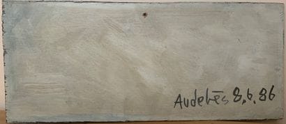 René AUDEBES (1922-1993)
Les oiseaux
Huile...
