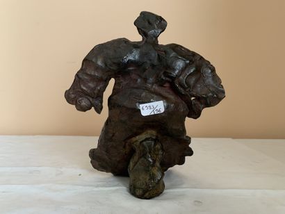 Josette RISPAL (1946-)
Personnage assis
Sculpture...