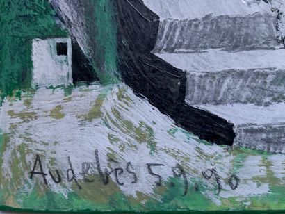 René AUDEBES (1922-1993)
Sans titre
Huile...