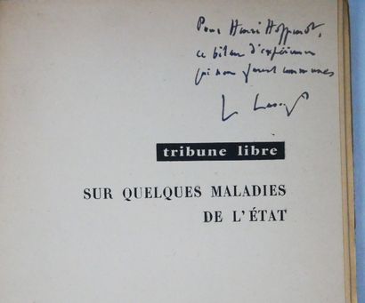 Lot :
- René MASSIGLI. 
Sur quelques maladies...