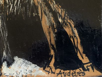 René AUDEBES (1922-1993)
Le chien
Huile sur...
