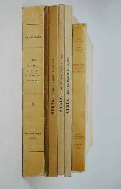 Lot :
- Paul DESCHAMPS Marc THIBOUT. 
La...
