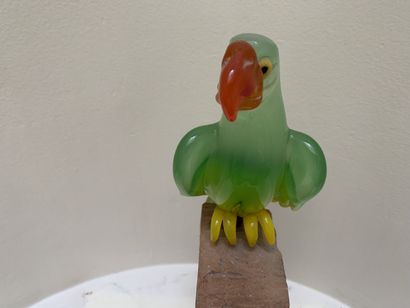 Ecole contemporaine
Perroquet
Sculpture en...