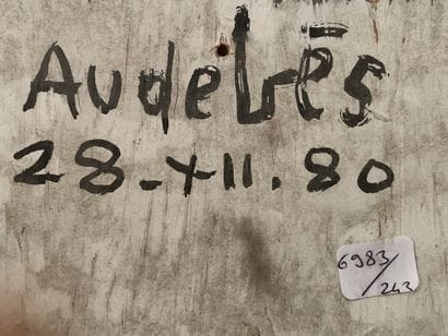 René AUDEBES (1922-1993)
Maison
Technique...