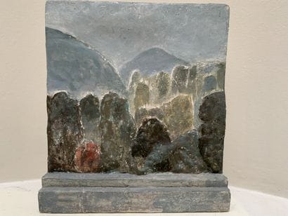 Slobodan BIJELJAC (1948-)
Paysage
Bas-relief...