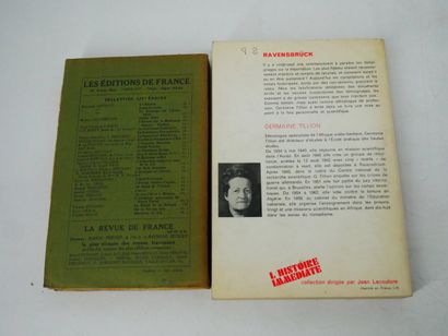Lot :
- Germaine TILLON. 
Ravensbrück.
Seuil,...
