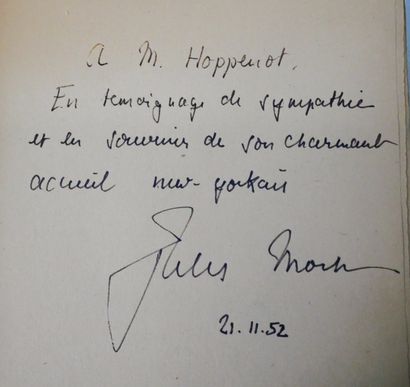 Lot :
- Jacques BAINVILLE. 
Histoire de deux...