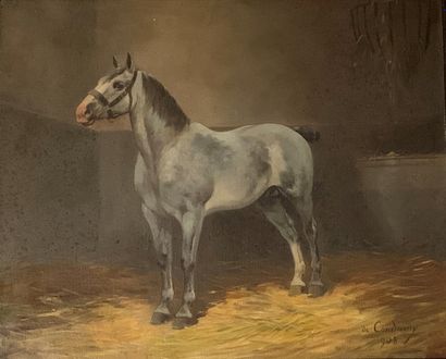 Charles de CONDAMY (c. 1855-1913)
Cheval...