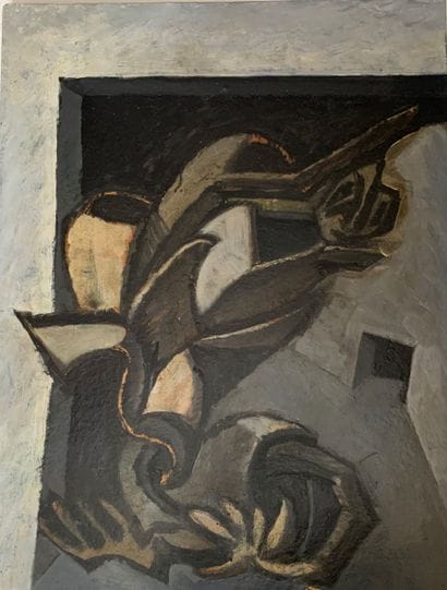 René AUDEBES (1922-1993)
Gargouille
Huile...
