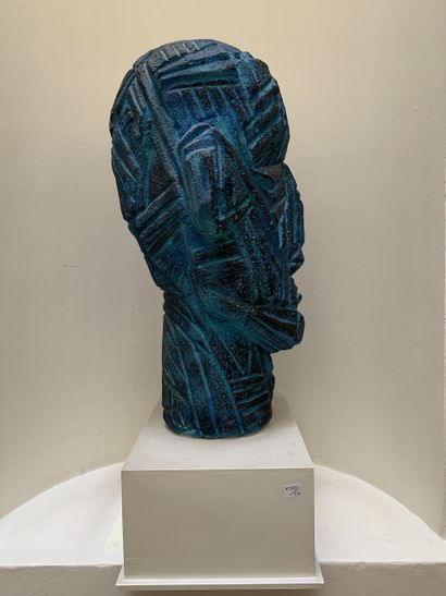 Roger CHOMEAUX (1907-1999)
Buste d'homme
Sculpture...