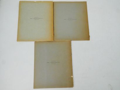 Henri SEYRIG. 
Antiquités syriennes.
In-4...