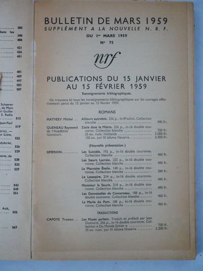 Lot :
- Roger CHAUVIRE. 
Contes ossianiques.
PUF,...