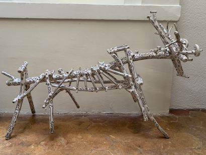 Roger CHOMEAU (1907-199)
Le cerf
Sculpture...