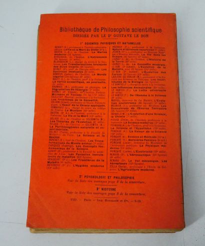Lot :
- Th. RIBOT. 
Les maladies de la personnalité.
Félix...