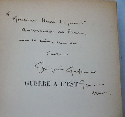 Lot :
- Grégoire GAFENCO. 
Préliminaires...