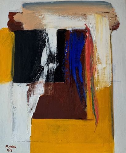 Henri YERU (1938-)
L'appel jaune
Huile sur...