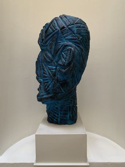 Roger CHOMEAUX (1907-1999)
Buste d'homme
Sculpture...