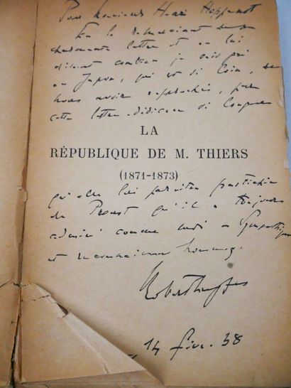Lot :
- Robert DREYFUS. 
La République de...