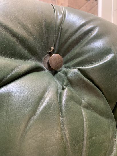 Fauteuil à oreilles à dossier basculant en...