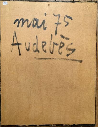 René AUDEBES (1922-1993)
Sans titre
Huile...