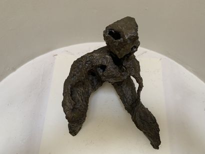 Pierre MANOLI (1927-2001)
Personnage assis
Sculpture...