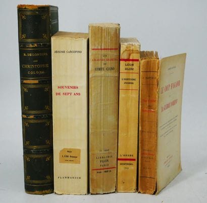 Lot :
- Léon BLUM. 
L’Histoire jugera.
L’Arbre,...