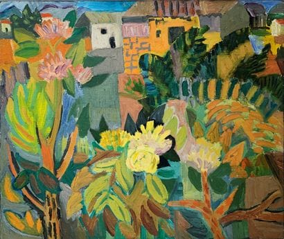 Armand MEFFRE (1929-2009)
Jardin devant le...