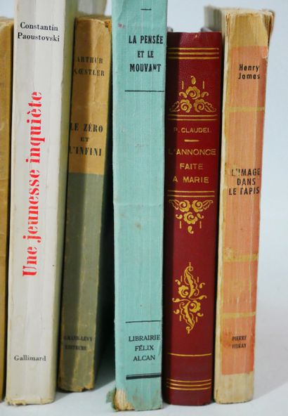 Lot :
- Henry JAMES. 
L’image dans le tapis.
Trad....