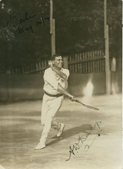 photographie de A.W. Dunlop 1914 signé par...