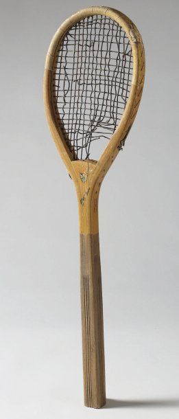 REAL TENNIS RACKET (paume) 