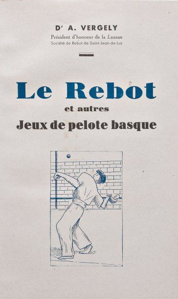lot pelote basque : - livre 