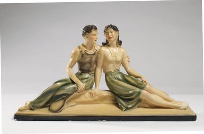 plâtre polychrome 