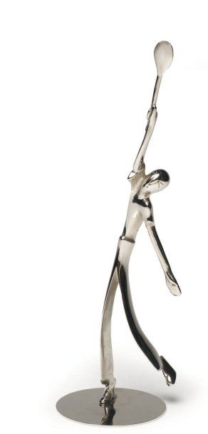 bronze argenté de Karl Haguenauer (1898-...