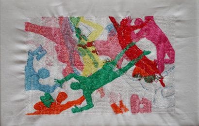 Eduardo KAC (1962-)
Interior telescope
Embroidery...