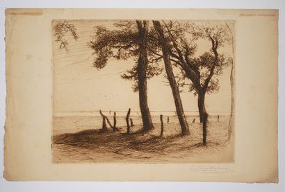 Eugène DELATRE (1864-1938)
- La Seine à la...