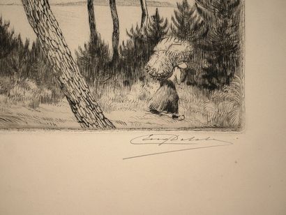 Eugène DELATRE (1864-1938)
Bois de Beauport...