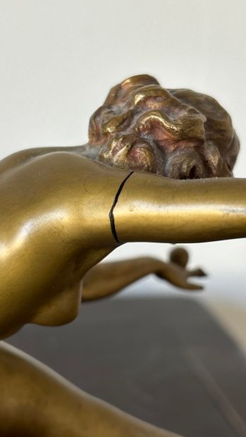 Claire COLINET (1885-1972)
The Nude Juggler
Bronze...