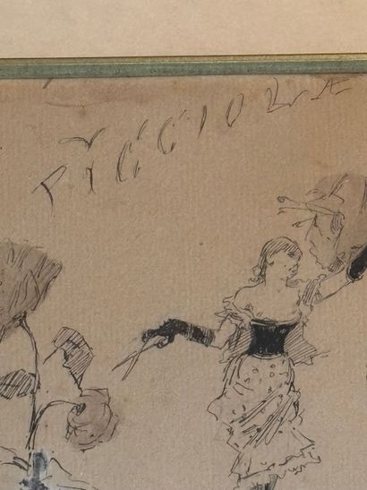Adolphe WILLETTE (1857-1926)
Picciol
Black...