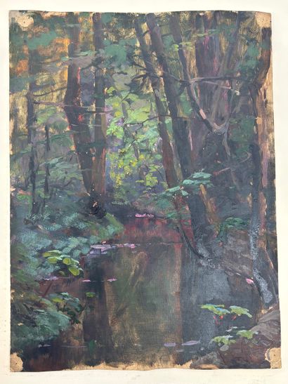 Lot :
- Vincent TERRASSE (1958-)
Untitled
Oil...