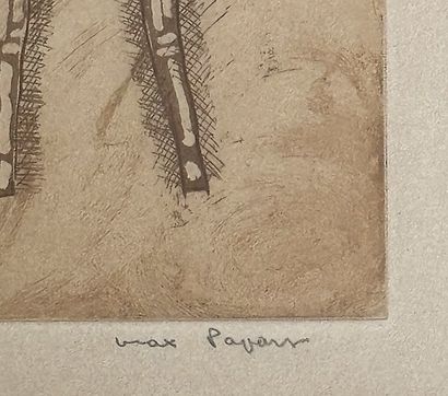 Max PAPPART (1911-1994)
Don Quixote
Etching...