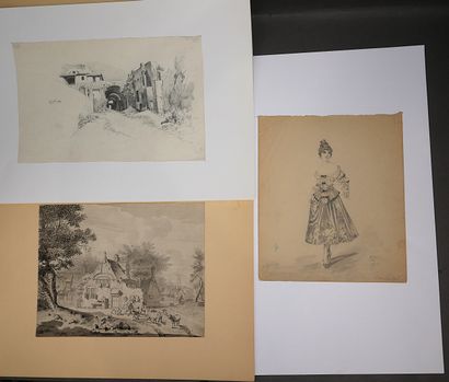 School of the 19th c.
Landscapes, portraits,...