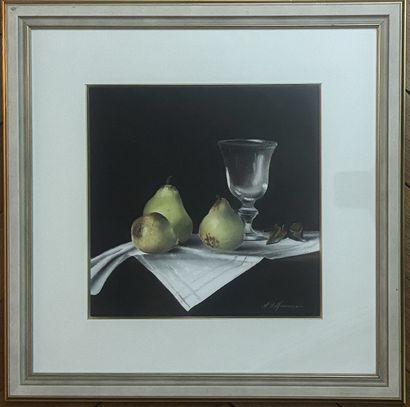 Contemporary school
Still life
Three pastels...