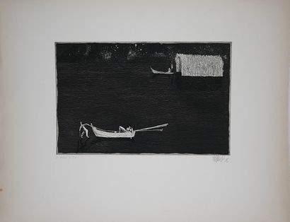 Lars BO (1924-1999)
- Barques sur le lac...