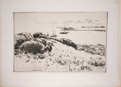 André DAUCHEZ (1870-1948)
Penfret, archipel...