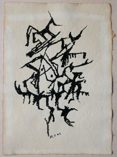 Jean-Claude PIROTTE (1939-2014)
Sans titre
Encre...