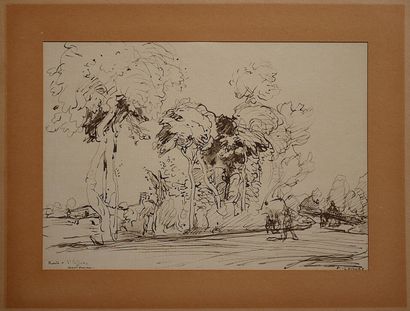 Auguste LEPERE (1849-1918)
Landscape
Seven...
