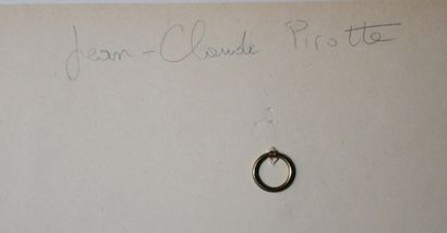 Jean-Claude PIROTTE (1939-2014)
Sans titre
Encre...